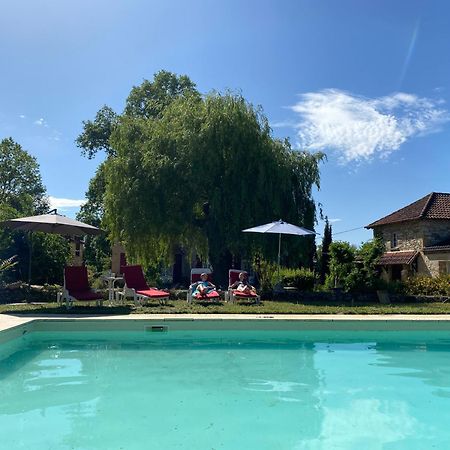 Sfeervol Vakantiehuis Op Landgoed Aan De Dordogne Villa Prudhomat Exteriör bild