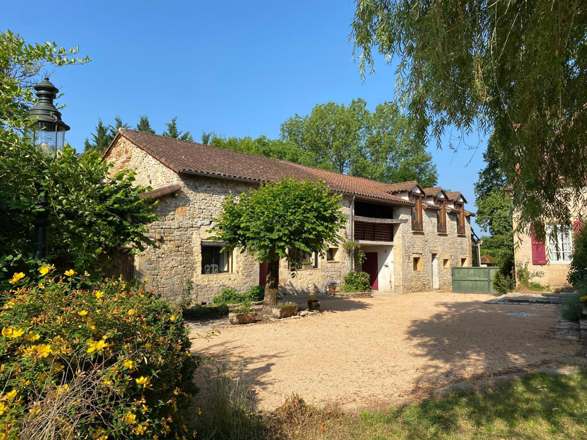 Sfeervol Vakantiehuis Op Landgoed Aan De Dordogne Villa Prudhomat Exteriör bild